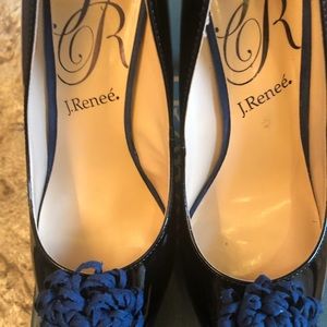Beautiful 2 toned blue dress shoes by J.Renee